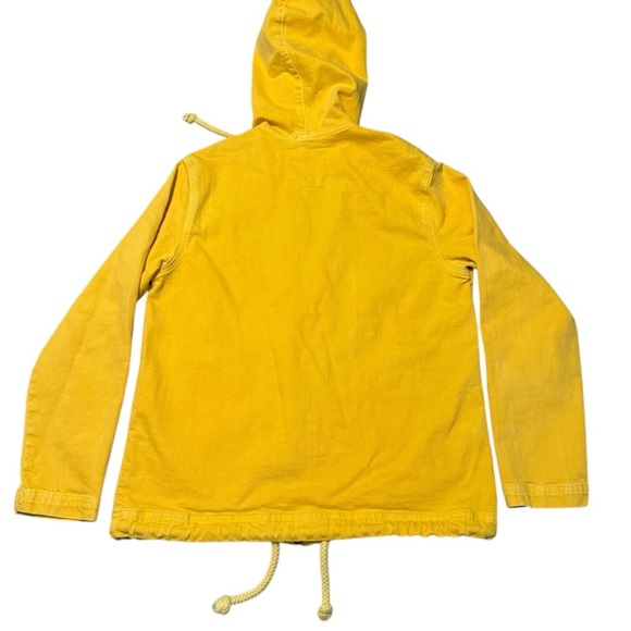 MOTHER The Double Draw Hooded Denim Jacket Size Small - Picture 3 of 8